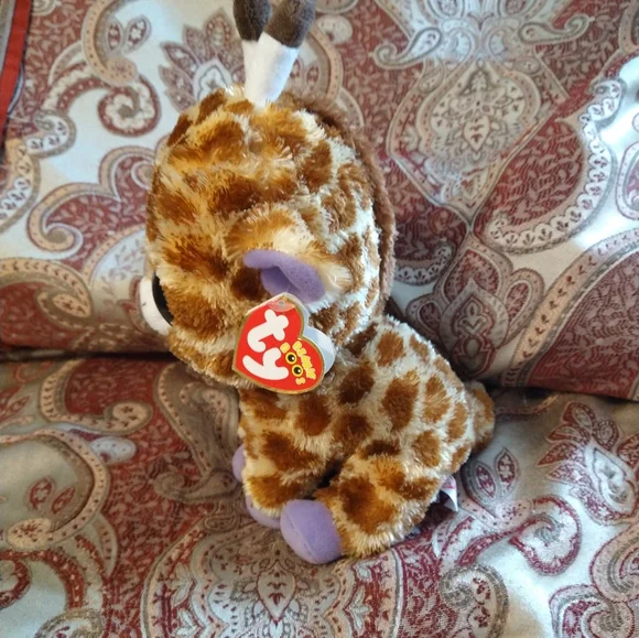 6/$15 TY Beanie Boo Safari the Giraffe Plush - Picture 2 of 12